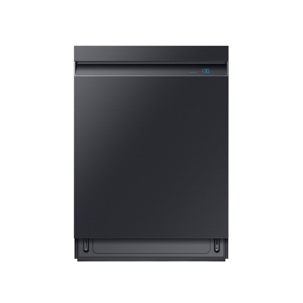 Samsung Energy Star Rated Smart Linear Wash 39dBA Dishwasher with AquaBlast in Black Stainless Steel DW80R9950UG - main